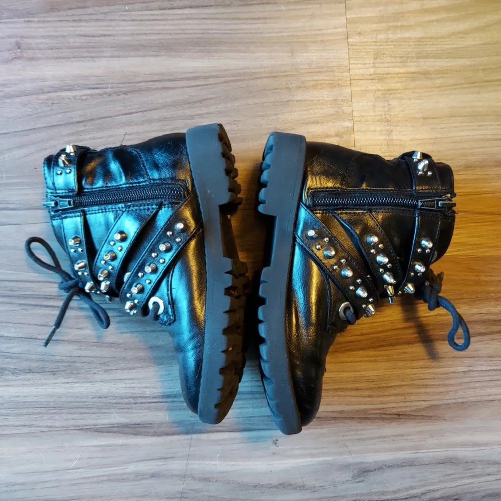 Zara moto boots